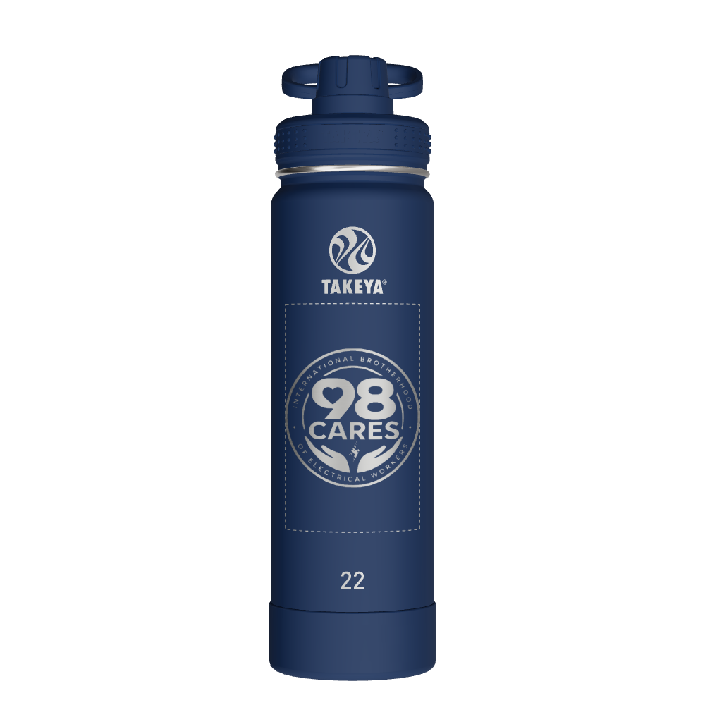 Actives Water Bottle With Spout Lid - customized