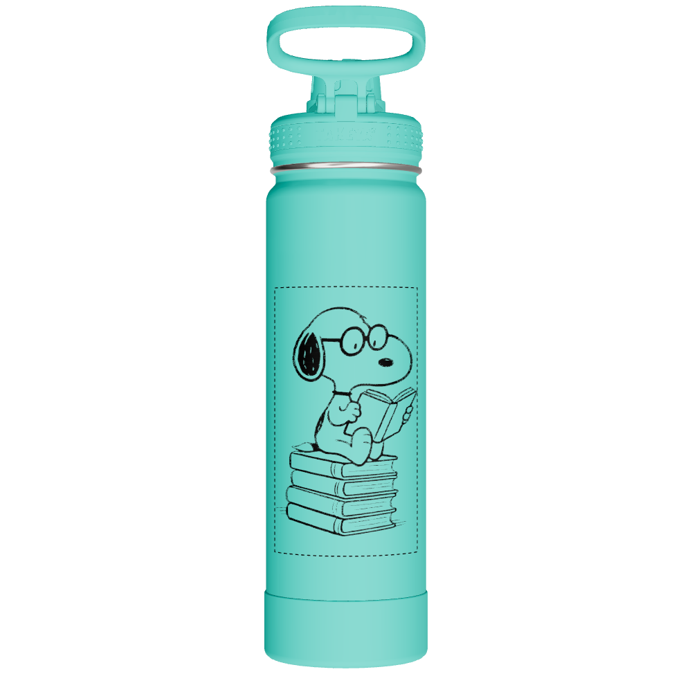 Actives Water Bottle With Spout Lid - customized - Image 2
