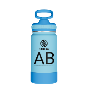 Actives Kids Water Bottle With Straw Lid - customized