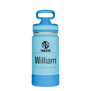Actives Kids Water Bottle With Straw Lid - customized