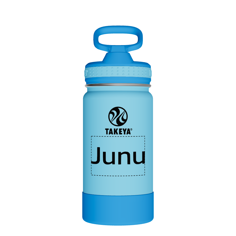 Actives Kids Water Bottle With Straw Lid - customized