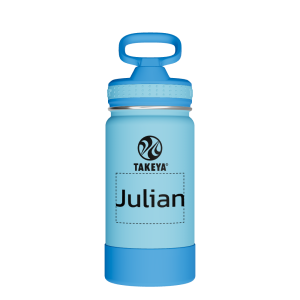 Actives Kids Water Bottle With Straw Lid - customized