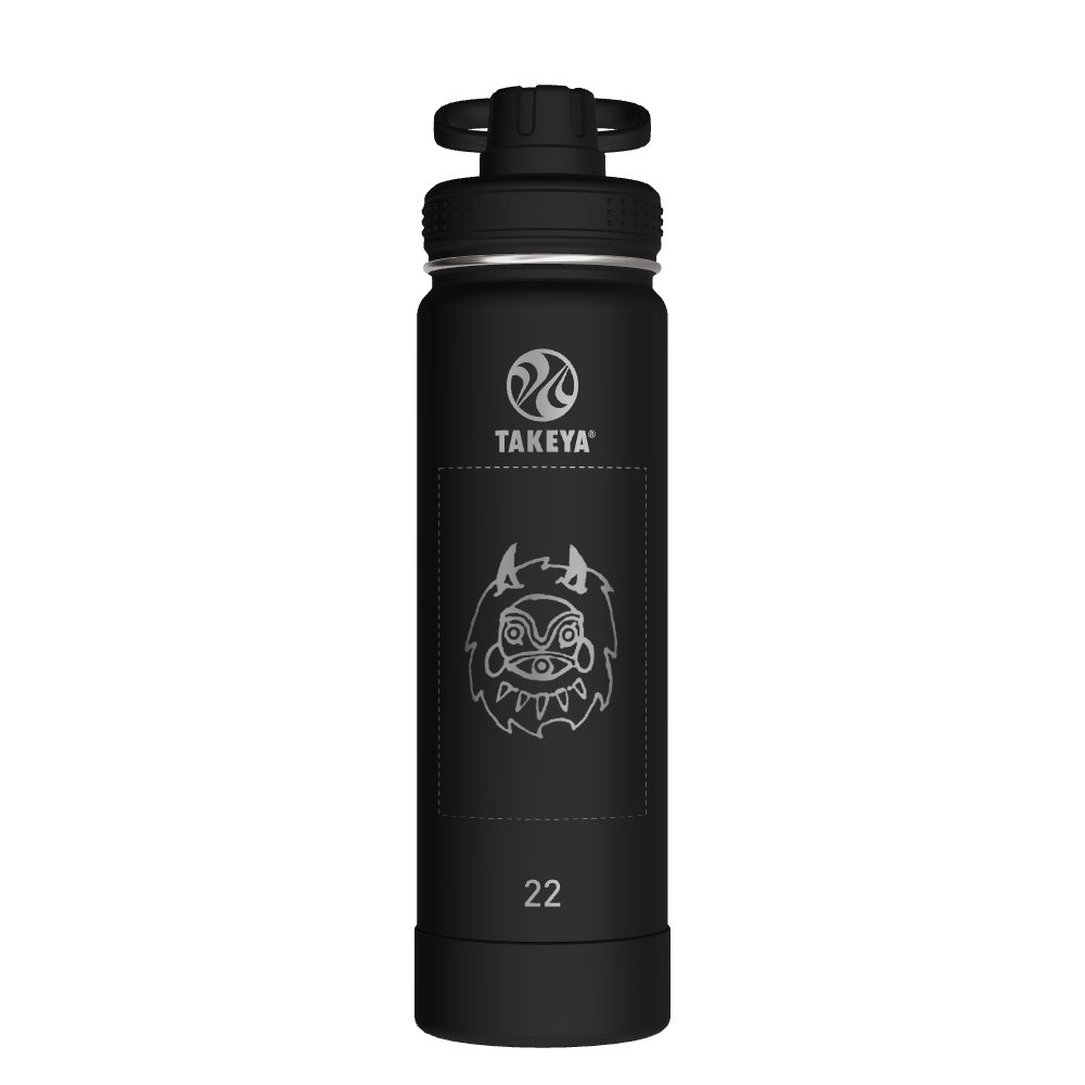 Actives Water Bottle With Spout Lid - customized