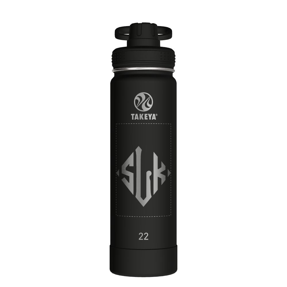 Actives Water Bottle With Spout Lid - customized