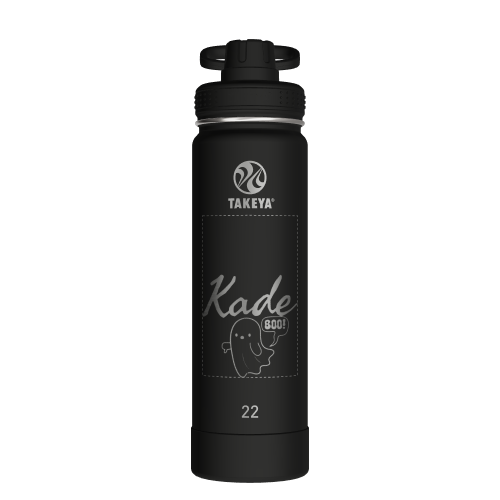 Actives Water Bottle With Spout Lid - customized