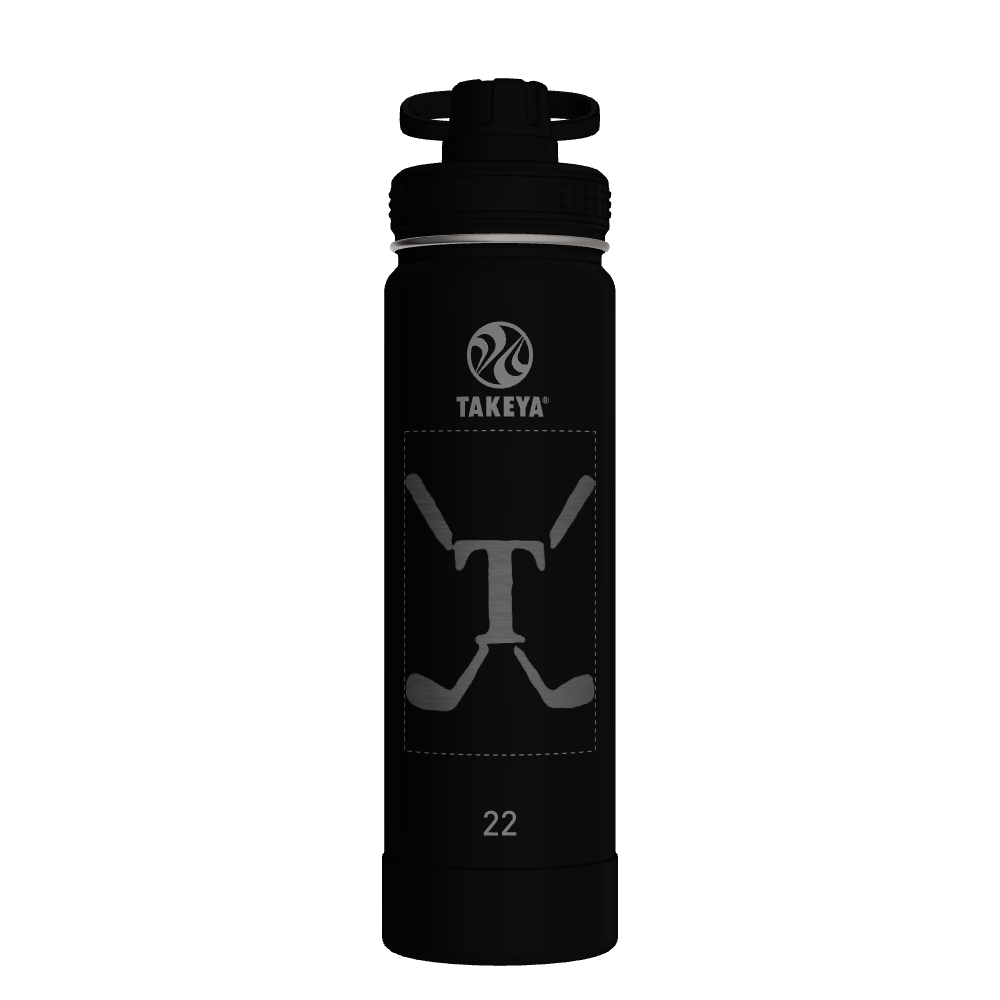 Actives Water Bottle With Spout Lid - customized