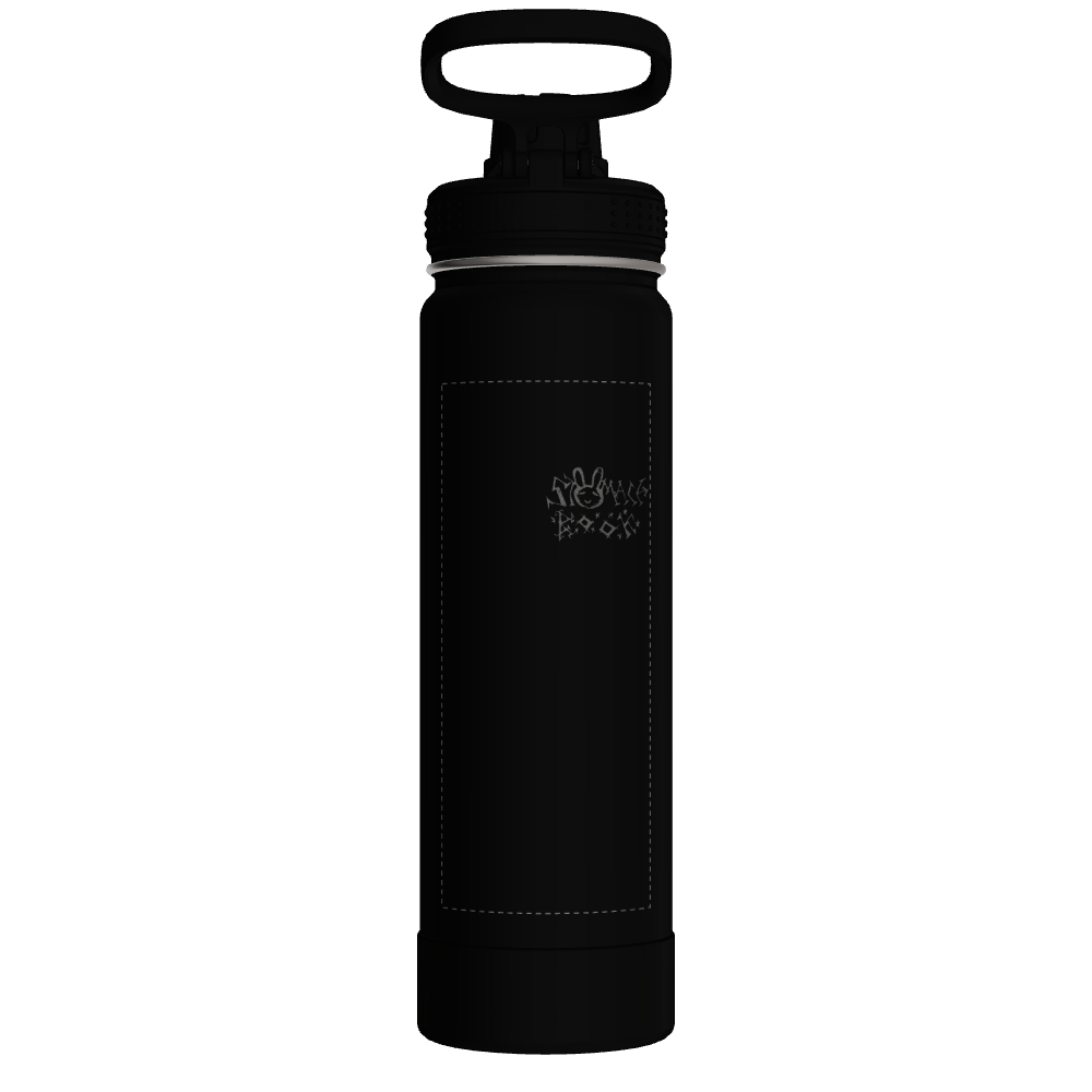 Actives Water Bottle With Spout Lid - customized - Image 2