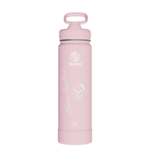 Actives Water Bottle With Straw Lid - customized