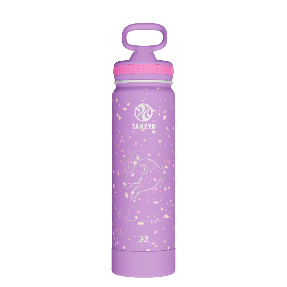 Actives Water Bottle With Straw Lid - customized