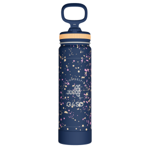 Actives Water Bottle With Straw Lid - customized
