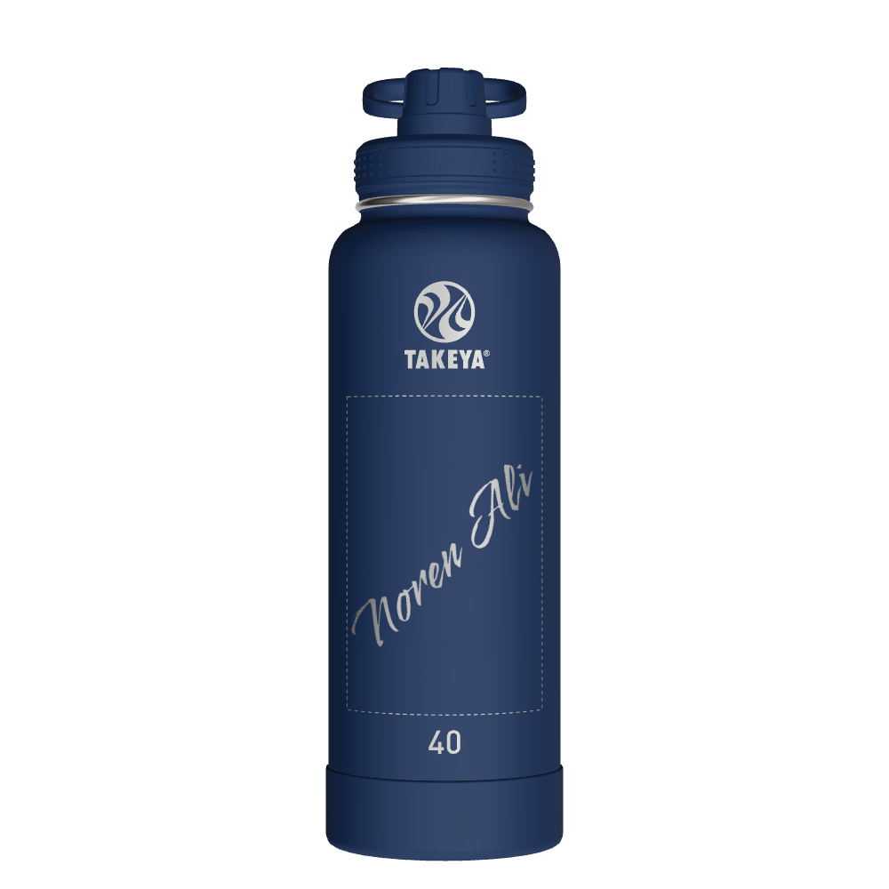 Actives Water Bottle With Spout Lid - customized