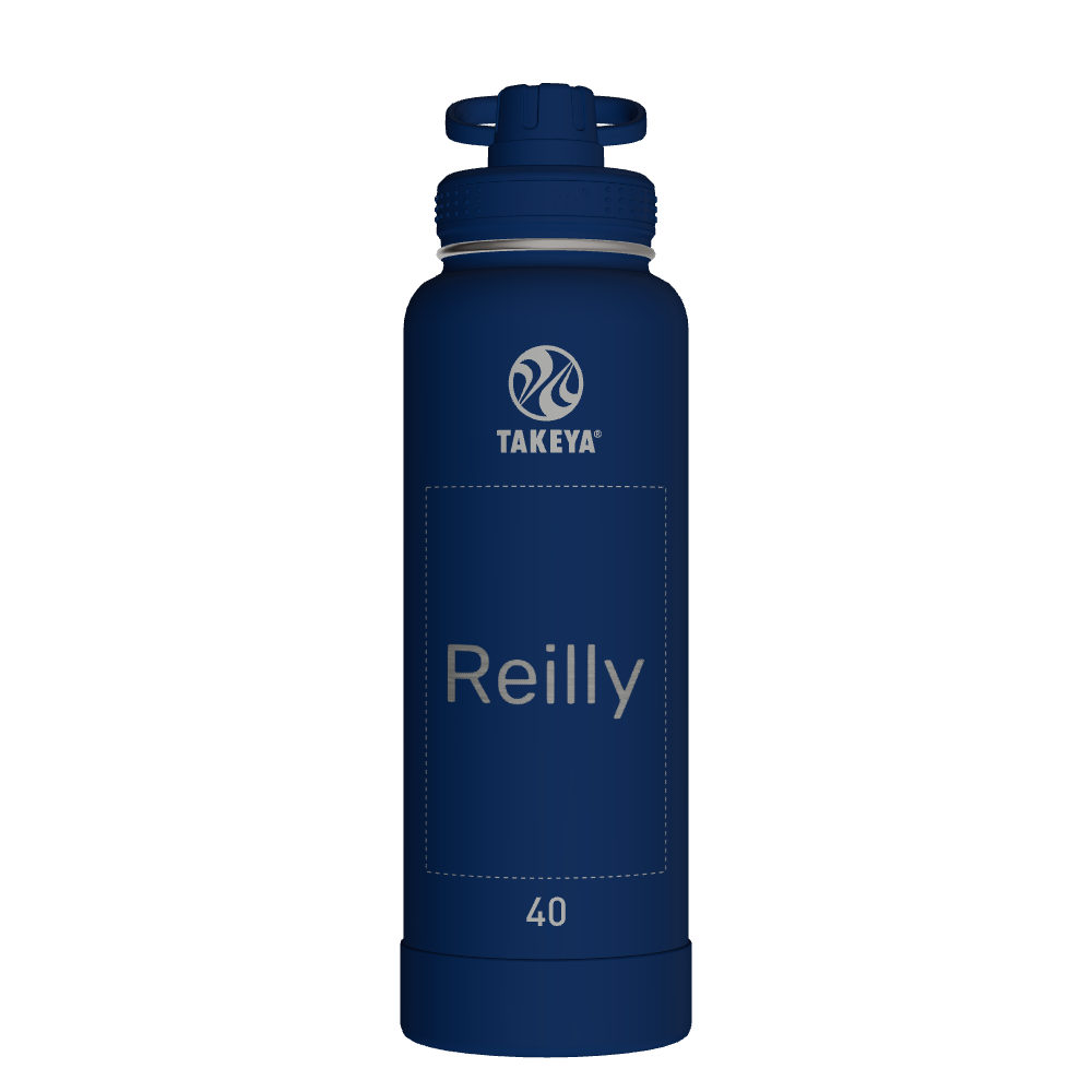 Actives Water Bottle With Spout Lid - customized