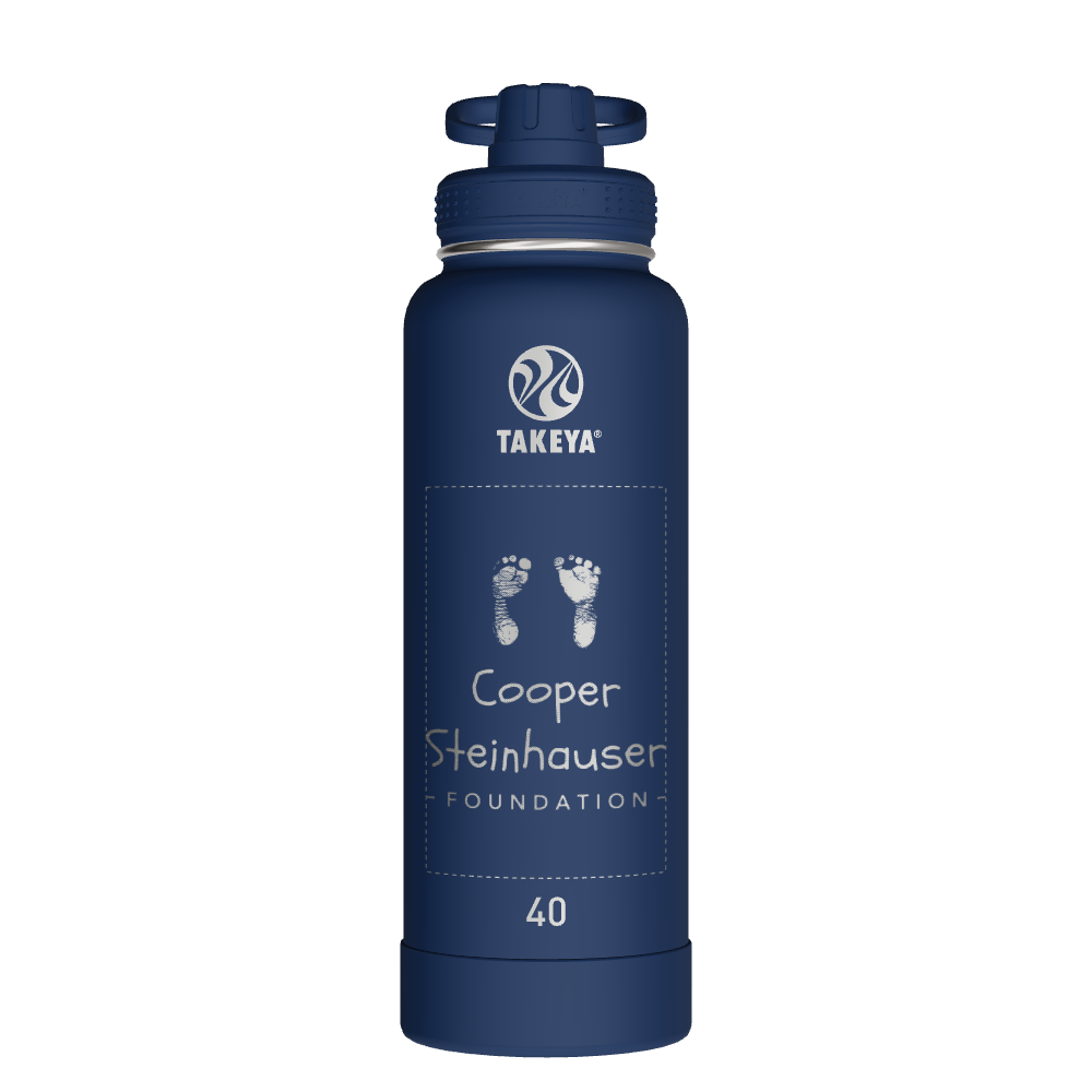 Actives Water Bottle With Spout Lid - customized