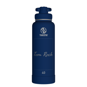Actives Water Bottle With Spout Lid - customized