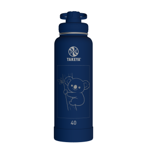 Actives Water Bottle With Spout Lid - customized