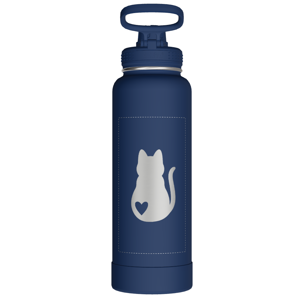Actives Water Bottle With Spout Lid - customized - Image 2