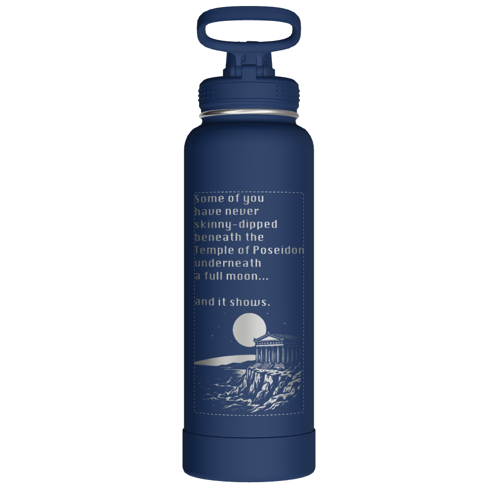 Actives Water Bottle With Spout Lid - customized - Image 2