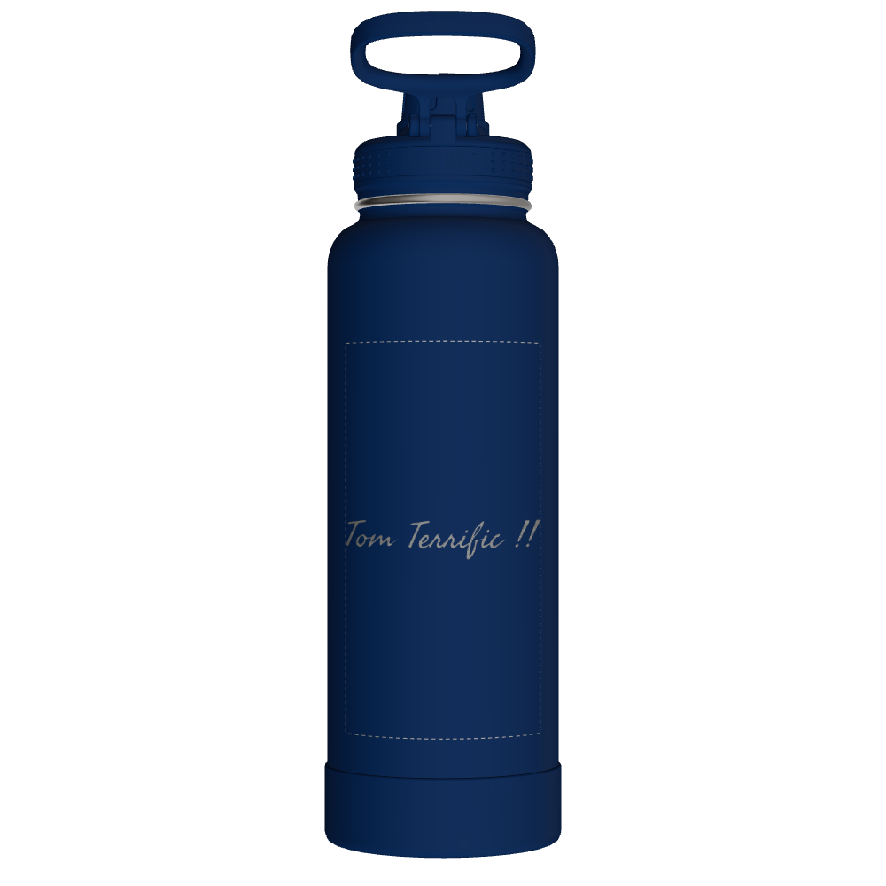 Actives Water Bottle With Spout Lid - customized - Image 2
