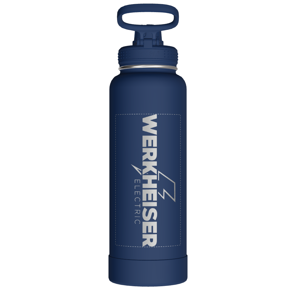 Actives Water Bottle With Spout Lid - customized - Image 2