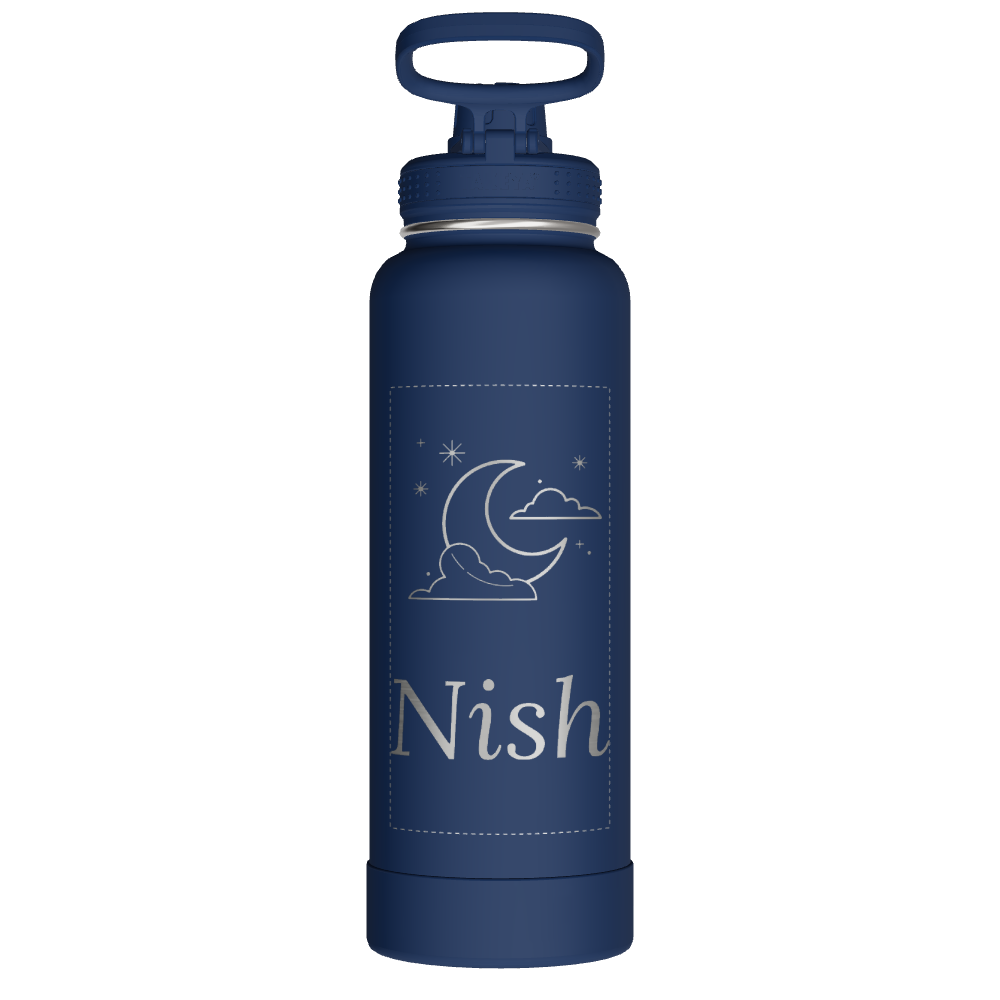 Actives Water Bottle With Spout Lid - customized - Image 2