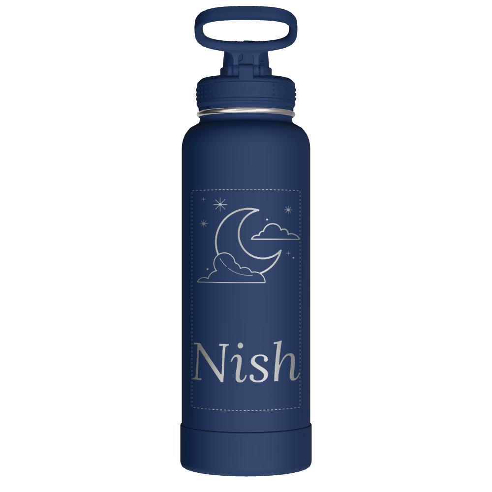 Actives Water Bottle With Spout Lid - customized - Image 2