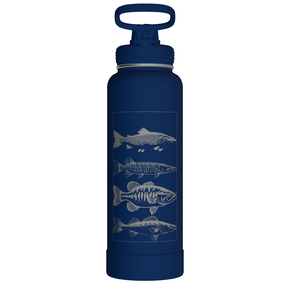 Actives Water Bottle With Spout Lid - customized - Image 2