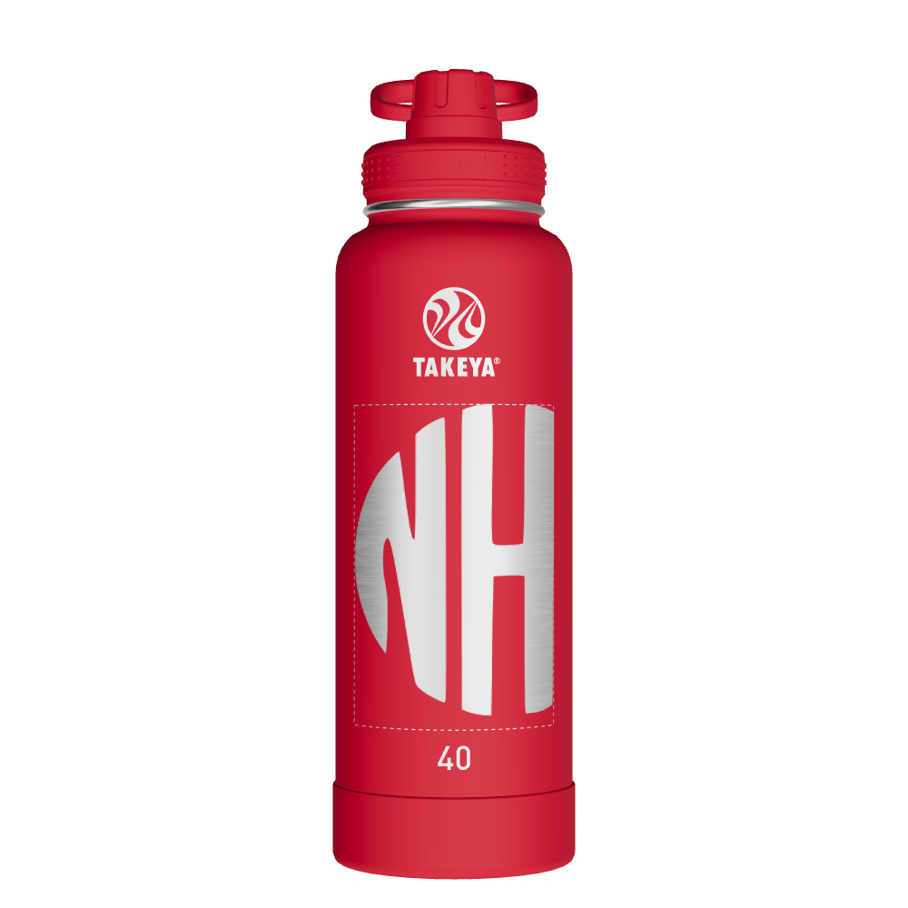 Actives Water Bottle With Spout Lid - customized