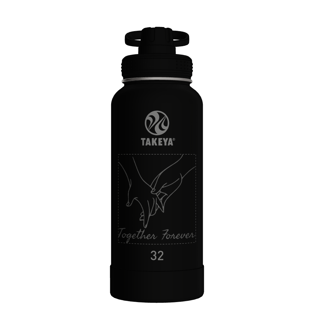 Actives Water Bottle With Spout Lid - customized
