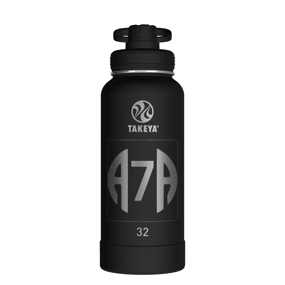 Actives Water Bottle With Spout Lid - customized