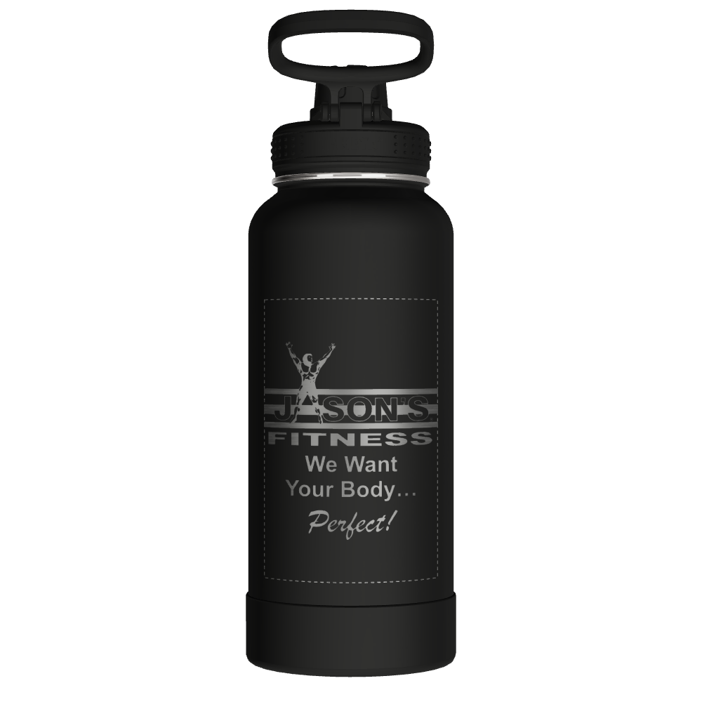 Actives Water Bottle With Spout Lid - customized