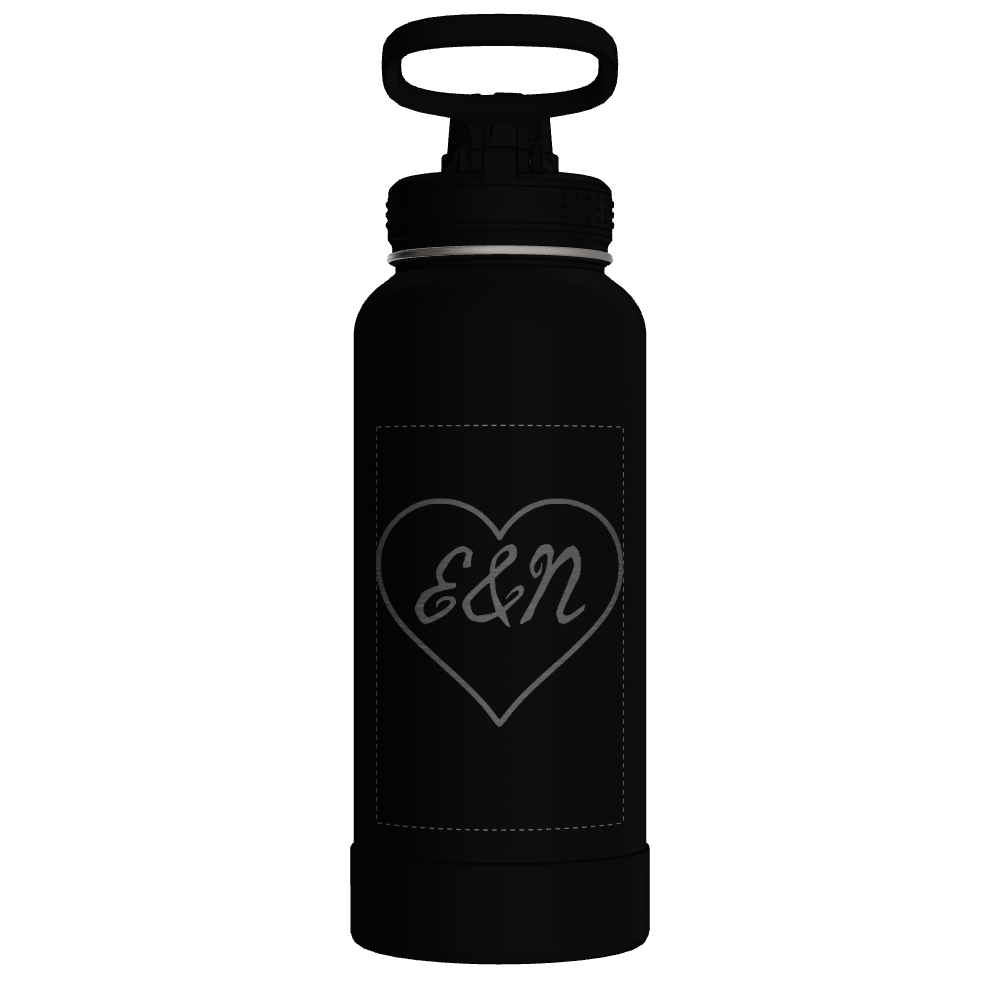 Actives Water Bottle With Spout Lid - customized - Image 2