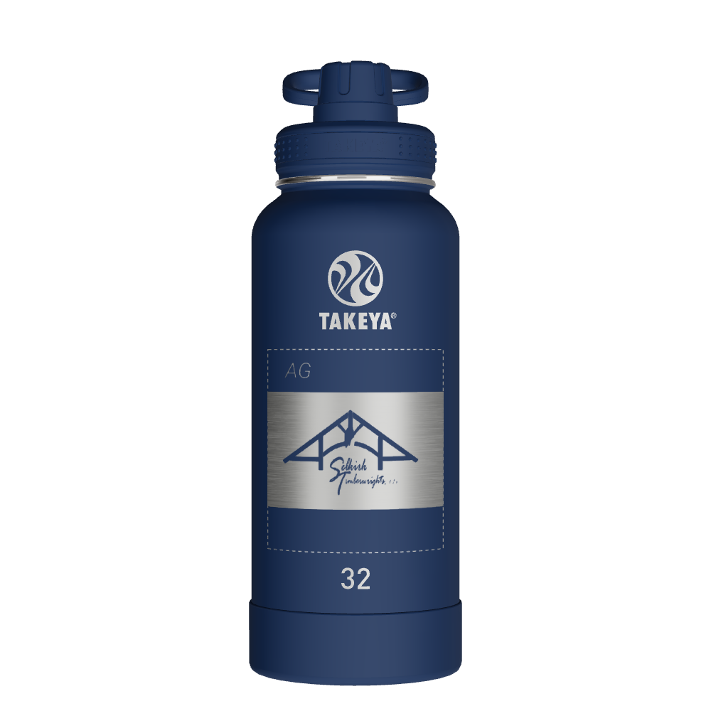 Actives Water Bottle With Spout Lid - customized