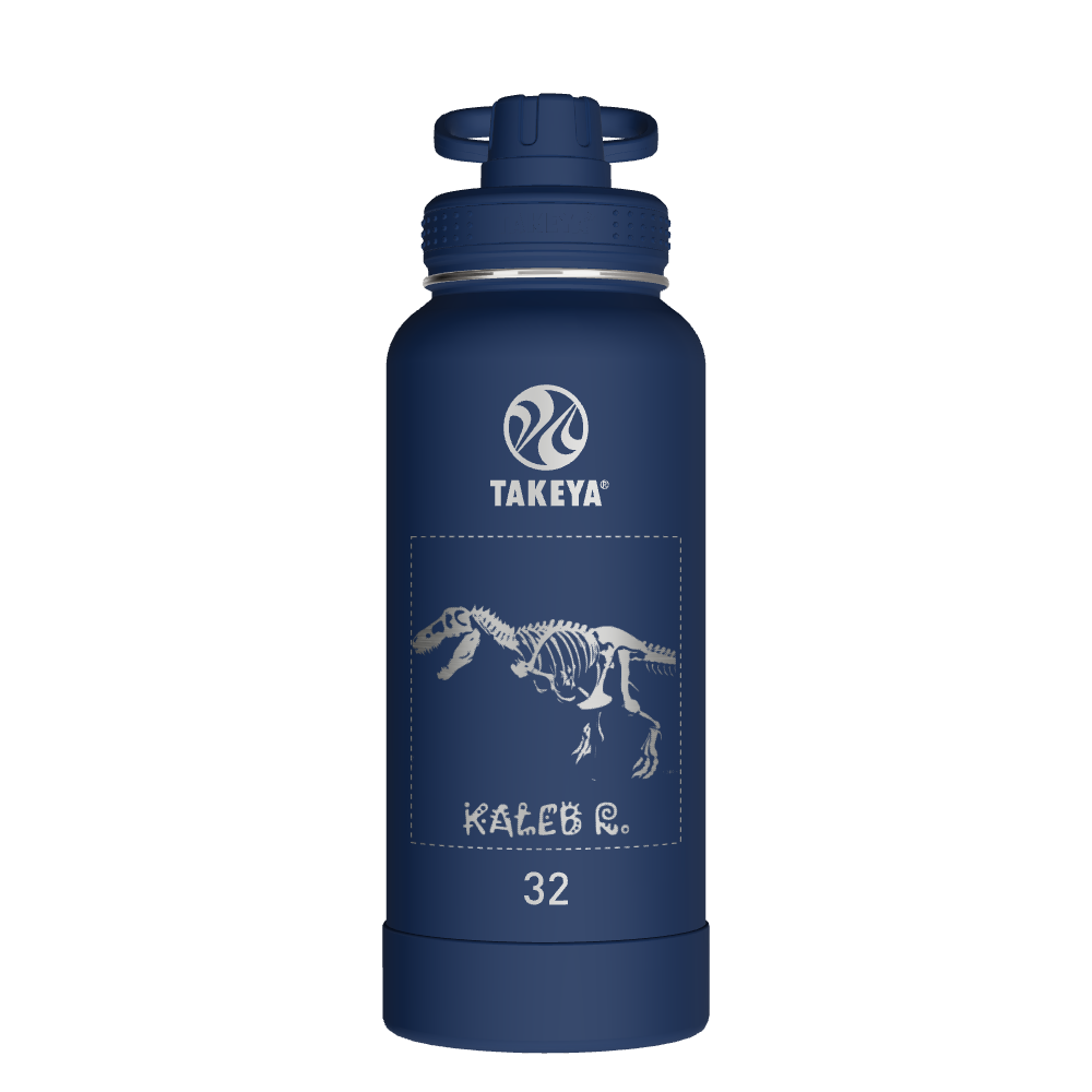 Actives Water Bottle With Spout Lid - customized