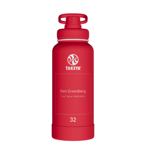 Actives Water Bottle With Spout Lid - customized
