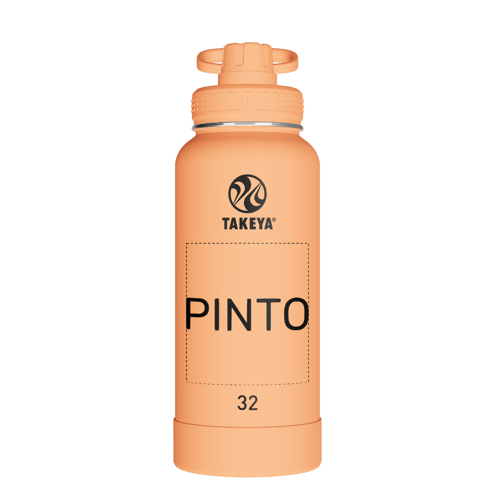 Actives Water Bottle With Spout Lid - customized