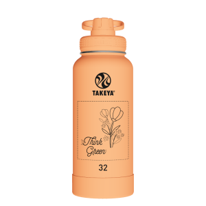 Actives Water Bottle With Spout Lid - customized