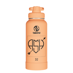 Actives Water Bottle With Spout Lid - customized