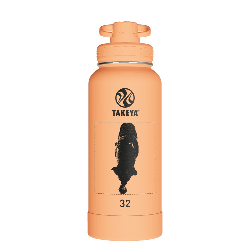 Actives Water Bottle With Spout Lid - customized