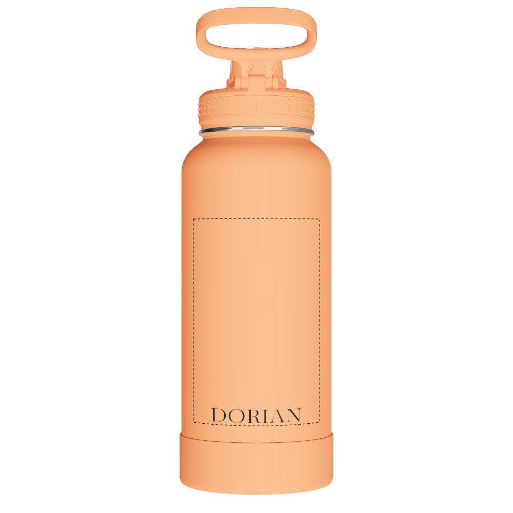 Actives Water Bottle With Spout Lid - customized