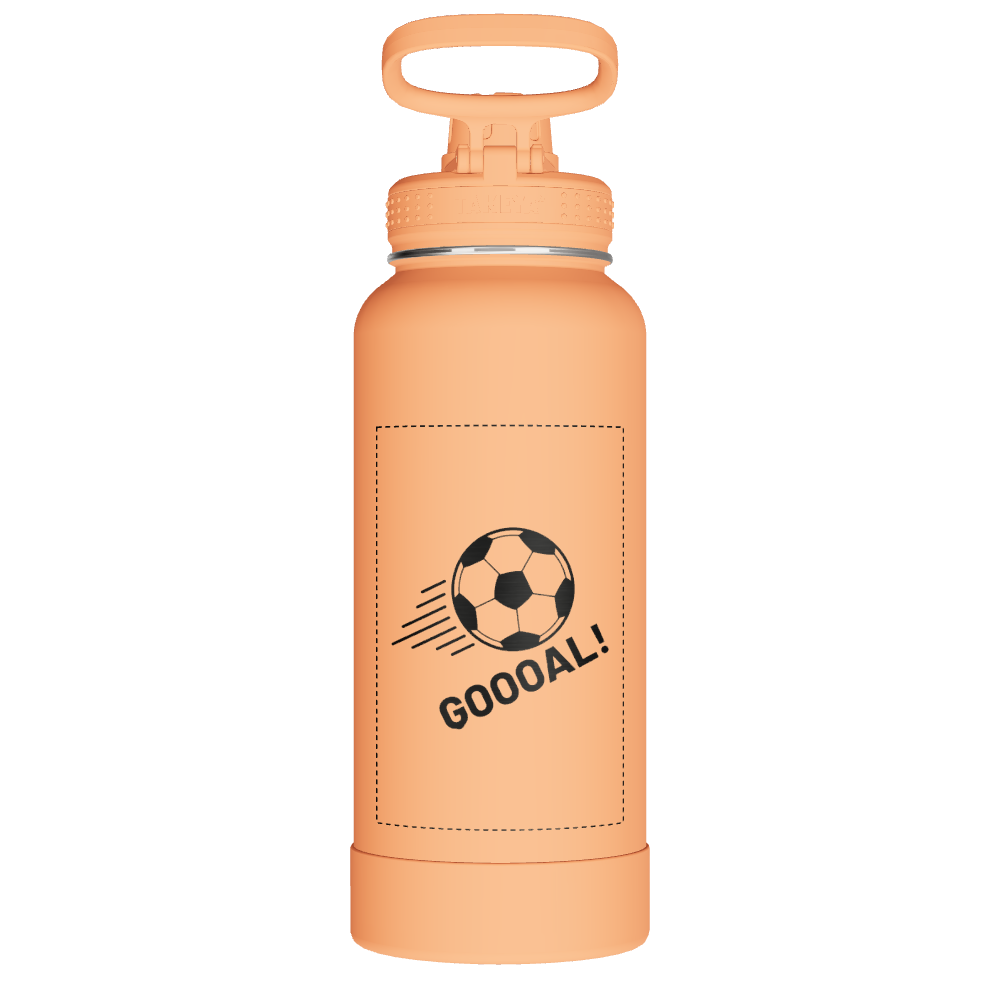 Actives Water Bottle With Spout Lid - customized - Image 2