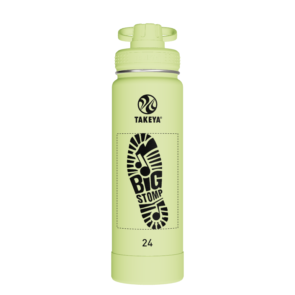 Actives Water Bottle With Spout Lid - customized