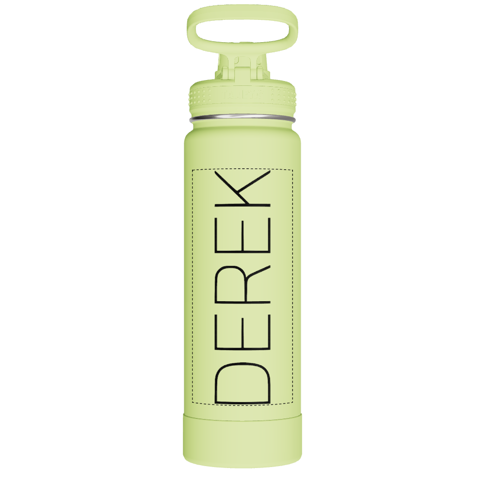 Actives Water Bottle With Spout Lid - customized
