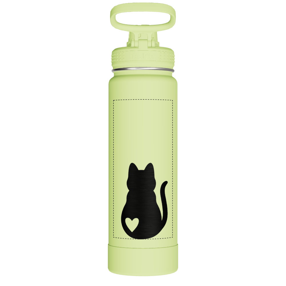 Actives Water Bottle With Spout Lid - customized