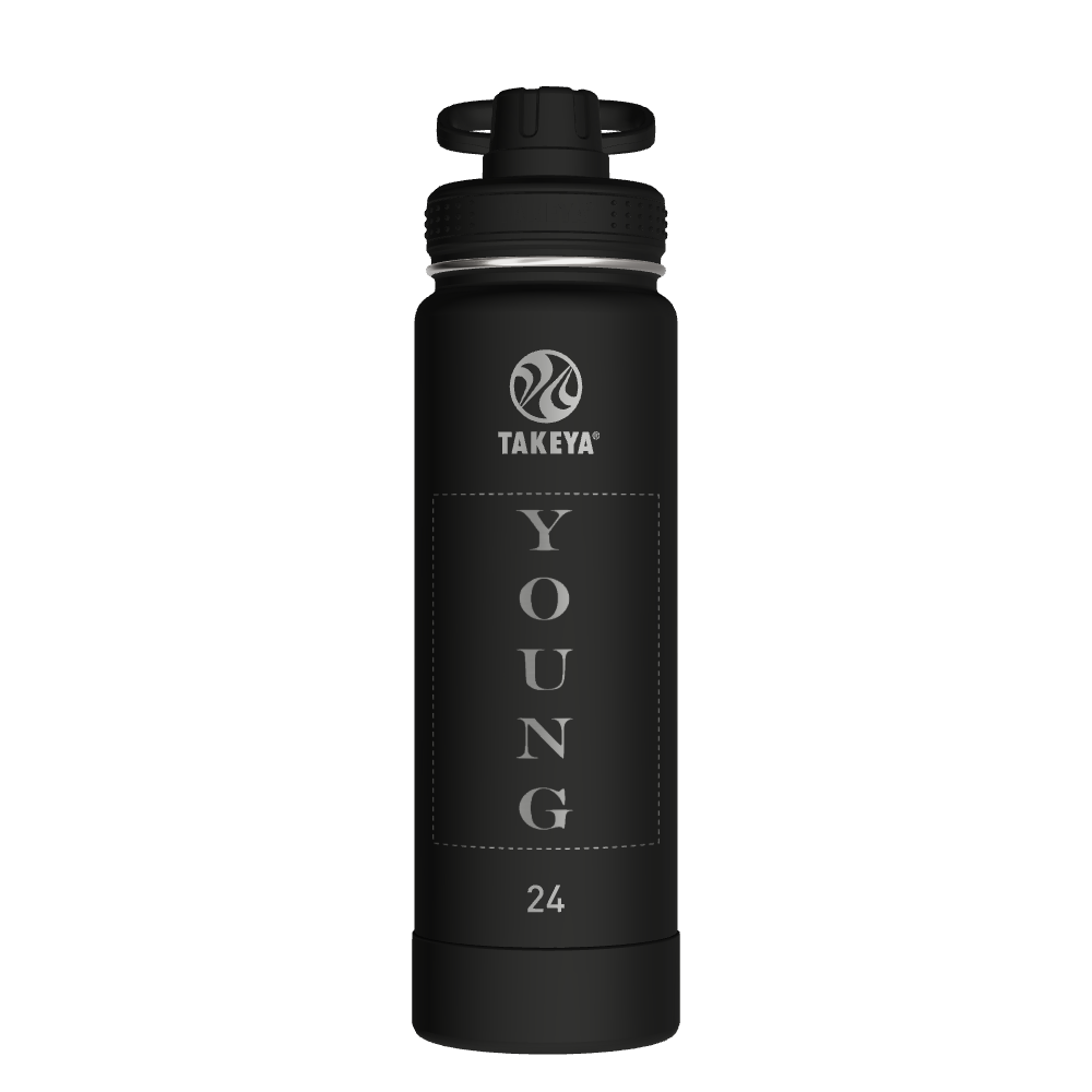 Actives Water Bottle With Spout Lid - customized