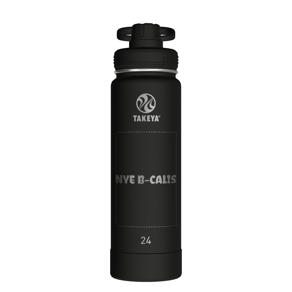 Actives Water Bottle With Spout Lid - customized