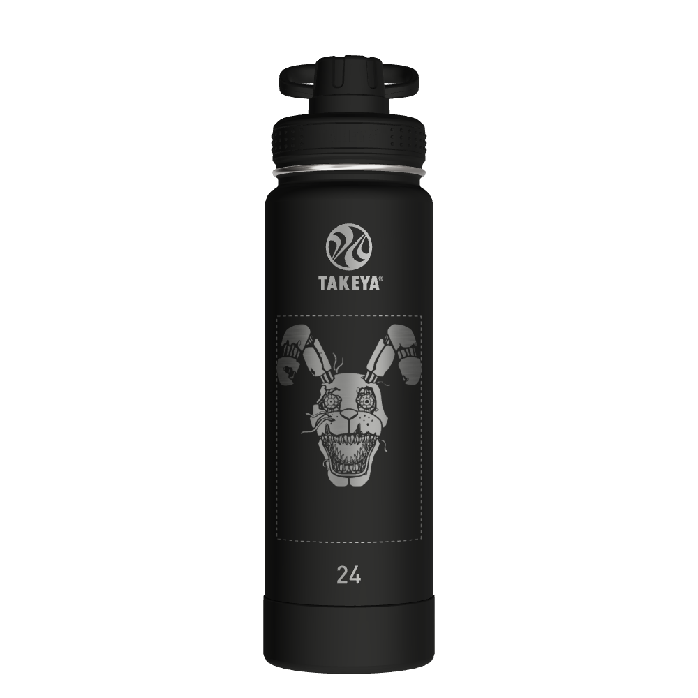 Actives Water Bottle With Spout Lid - customized