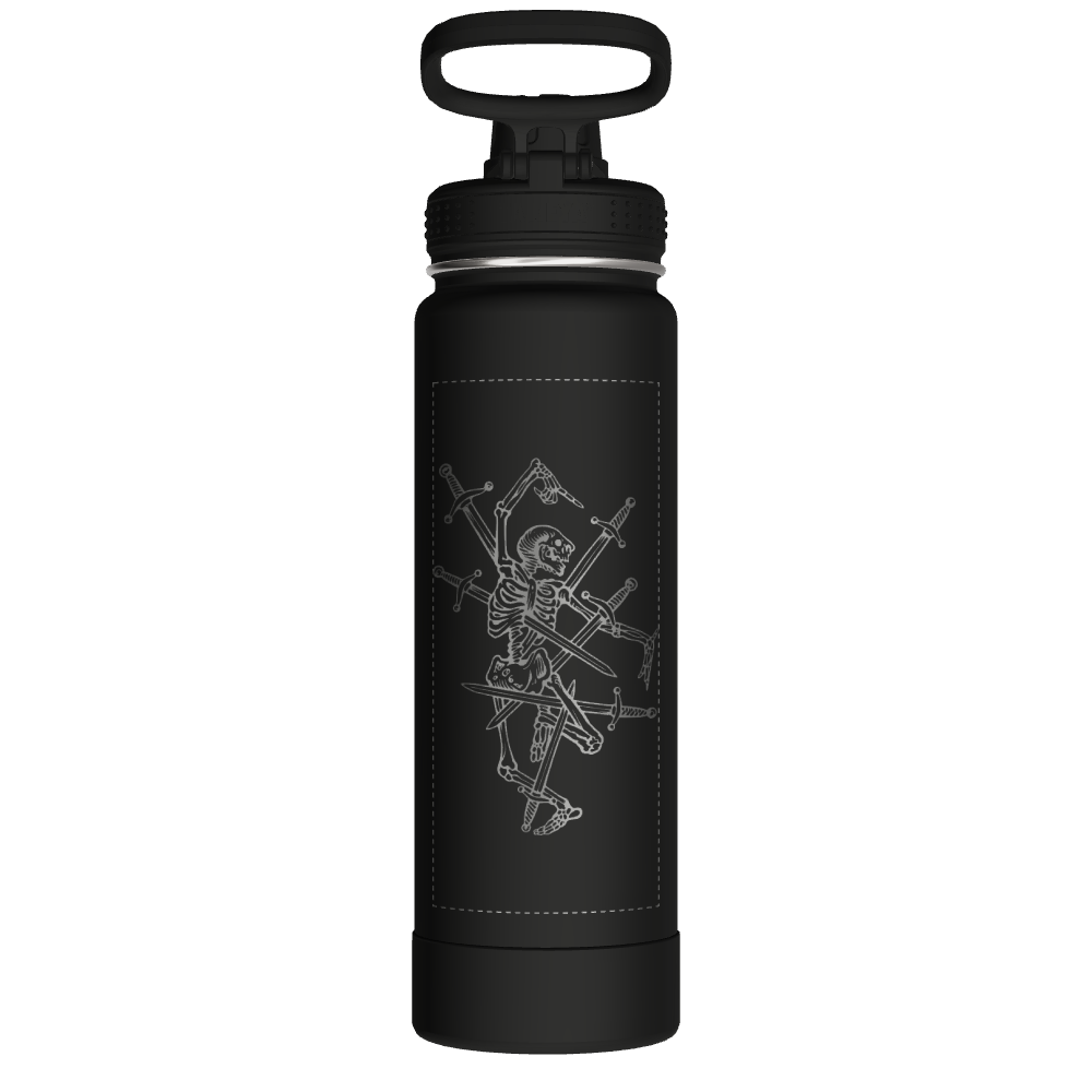 Actives Water Bottle With Spout Lid - customized - Image 2