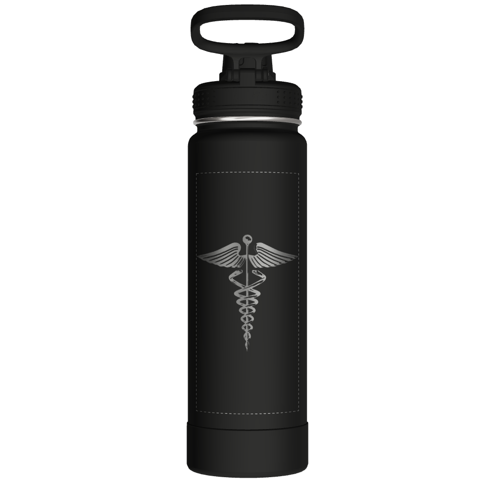 Actives Water Bottle With Spout Lid - customized - Image 2
