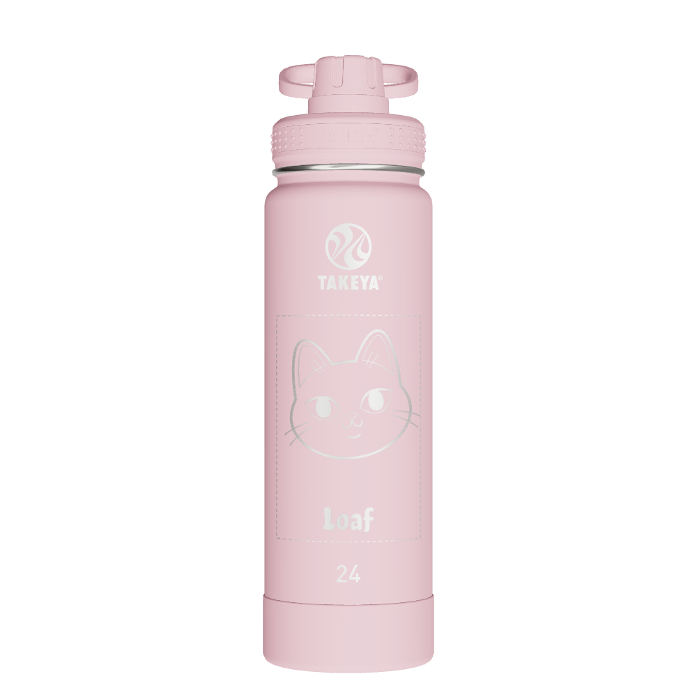 Actives Water Bottle With Spout Lid - customized
