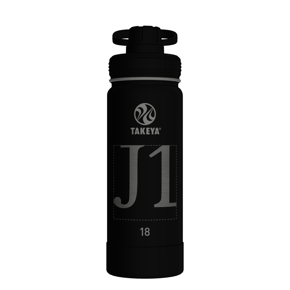 Actives Water Bottle With Spout Lid - customized